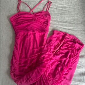 Elegant Pink Women's dress